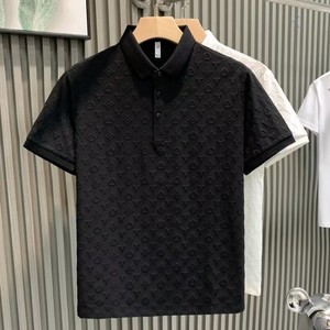 เสื้อโปโลแขนสั้นผ้าแจ็คการ์ดบางเบา ระบายอากาศดี ราคาโรงงาน OEM บังกลาเทศ จีน เสื้อคอปกโปโลสำหรับฤดูร้อน ส่งออกต่างประเทศ - Product Image 5