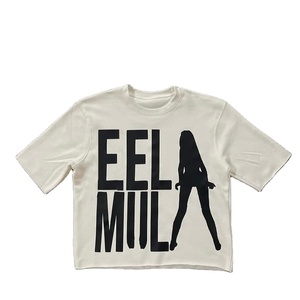 เสื้อยืดผ้าฝ้ายฟอกกรดแบบวินเทจสำหรับผู้ชายเสื้อยืดโอเวอร์ไซส์พิมพ์ลายทั้งตัว300gsm งาน OEM ตามสั่ง100% - Product Image 6