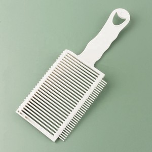 Peine Profesional para Cortar el Cabello para Hombres, Peine Resistente al Calor para Máquina Cortapelos, Peine de Mezcla para Estilizar con Parte Superior Plana, Herramientas de Peluquería para Salón y Barbería - Product Image 4