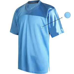 Camisetas de Fútbol Americano Personalizadas de Gran Calidad, Transpirables, de Corte Holgado, Estilo Urbano, Sublimadas, de Malla - Product Image 4
