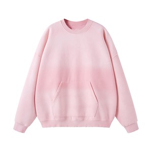 เสื้อสเวตเชิ้ตผู้ชายสไตล์วินเทจลายฟอกสี แนวสตรีทแวร์ ทรงหลวม แฟชั่นทันสมัย สั่งทำได้ ขายส่งจากอเมริกา เสื้อผ้าอินเทรนด์ใส่ได้ทุกวัน - Product Image 4