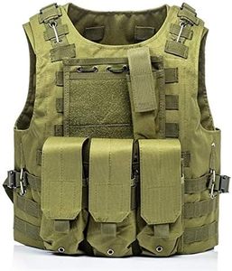 Chaleco Táctico de Nailon Personalizado, Ligero, de Liberación Rápida, para Entrenamiento Táctico en Campo, Protección Corporal para Deportes de Tiro al Aire Libre - Product Image 1