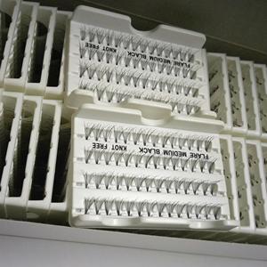 Extensiones de Pestañas de Visón 20D Hechas a Mano, Súper Voluminosas, Naturales, Sin Nudos, Rizadas, Estilo Coreano, PBT - Product Image 2