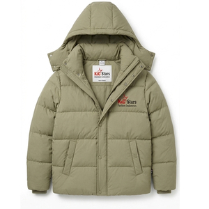 Custom Logo Men's Winter Puffer <b>Jacket</b> With Hood Quilted Bubble Coated High Quality Padded Warm Outerwear Windproof <b>Jacket</b> - Product Image 1