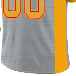 เสื้อฟุตบอลอเมริกันแบบใหม่ คุณภาพพรีเมียม ระบายเหงื่อได้ดี ดีไซน์สั่งทำพิเศษ พิมพ์ลายด้วยความร้อน แห้งเร็ว สำหรับเล่นกีฬา - Product Image 5