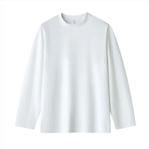 Chemises pour hommes en tissu léger 100% coton, couleurs unies, col rond, avec services OEM ODM - Product Image 6