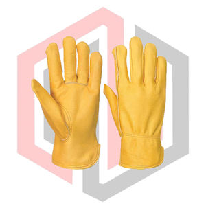 Guantes de Cuero para Conducir, para Trabajos de Elevación, Anti-Corte, Anti-Calor, Antideslizantes, Transpirables, Personalizables, Guantes de Seguridad Profesionales - Product Image 1