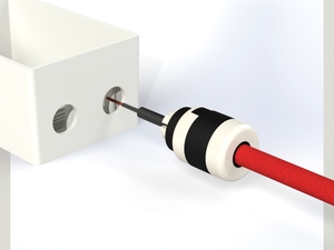 Conector de Cable con Clasificación IP66, Fijación Rápida, Aplicación Universal, Grado FR V0 UL94RM, Alto/Bajo Voltaje, 6-12 mm, Modelo PLWP-CG-07RO - Product Image 3