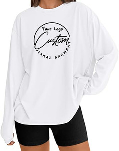 Sudadera con Capucha para Mujer, Diseño Europeo y Americano, Otoño 2025, Transpirable, Tejida, Informal, con Logotipo Frontal Impreso en 3D - Product Image 5