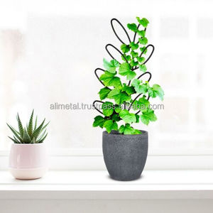 Mini treillis de jardin d'intérieur pour plantes grimpantes Treillis personnalisable en aluminium et métal pour plantes en pot - Product Image 6