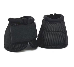 <b>Equestrian</b> Horse Bell Boots Neoprene Breathable Shock Absorbing Tear Resistant Luxury Competition Comfortable Durable - Product Image 1