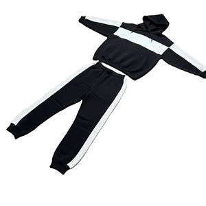 Conjunto Deportivo Personalizado para Hombre, 100% Algodón Grueso, Calidad Premium, Logotipo Bordado Personalizado, Sudadera Extra Grande de 2 Piezas - Product Image 3