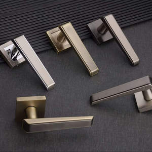Juego de tiradores y pomos de latón y aleación de zinc de primera calidad, herrajes modernos para cocina, baño, oficina en casa y dormitorio. - Product Image 4