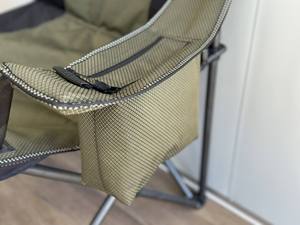 Silla Reclinable Plegable de Acero Inoxidable Moderna Huy Gia - Portátil y Ecológica para Uso en Exteriores, Camping y Jardín - Product Image 6