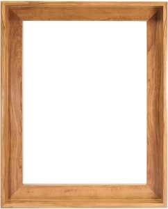 Marco de Fotos Rectangular de Madera Ornamentado, para Exhibición Vertical en Pared, Acabado Marrón Oscuro - Product Image 5