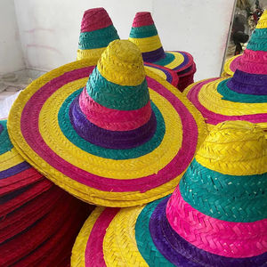 หมวกทรงโซมเบรโรแบบเม็กซิกัน ปักลายดิจิตอล ปีกกว้าง ปรับขนาดได้ เหมาะสำหรับทุกเพศ ใช้ได้กับกีฬา ปั่นจักรยาน ลำลอง ร้านอาหาร - Product Image 1