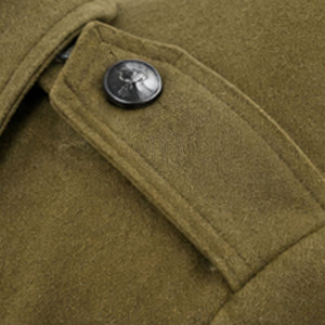 Manteau Trench Élégant avec Double Boutonnage, Col Large et Taille Ajustable – Réplique de Trench-Coat - Product Image 6