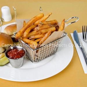 Mini <b>Chip</b> Fry <b>Basket</b> Henry Foodservice FRY <b>Basket</b> Stocked Metal MCB - Product Image 4