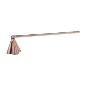 High Quality Antique <b>Hammered</b> Cylindrical Metal Candle Snuffer Extinguisher for Home Decor Gifting - Product Image 2