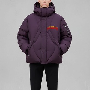 Veste matelassée classique décontractée à capuche pour homme – Haute qualité, imperméable, coupe-vent, écologique, respirante, grandes tailles, pour l'extérieur en hiver - Product Image 6