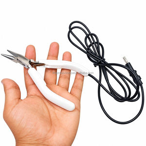 Pince à bec fin ZETOMED PRO de haute qualité en acier inoxydable léger avec trou pour l'assemblage précis de bijoux et le soudage - Product Image 5