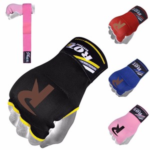 Bandages de boxe rapides personnalisés avec coussinet en gel intégré pour la protection des poignets - Product Image 1