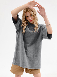 T-shirts personnalisés pour hommes, coupe classique, manches courtes, 100 % coton, décontractés, infroissables, respirants, écologiques, séchage rapide, épais - Product Image 4