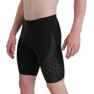 Shorts de sport pour homme, compressifs, avec poches, 100% polyester, séchage rapide et respirant - Product Image 1