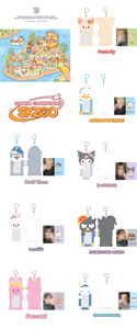 Porte-cartes photo Stray Kids CONNECTING - SKZOO X SANRIO CHARACTERS Porte-clés musical en papier et plastique pour enfants - Product Image 3
