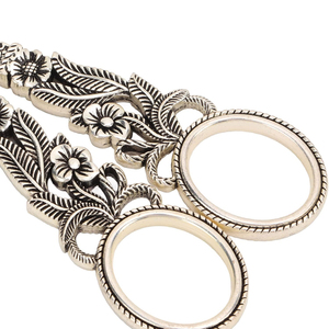 Ciseaux de maquillage professionnels pliables en acier inoxydable de haute qualité avec manche en céramique noir, vente en gros, OEM - Product Image 5