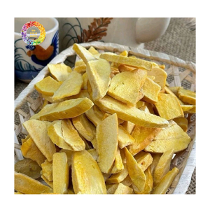 Mangue lyophilisée, collation de fruits à l'étiquette Clean Label, mangue lyophilisée de qualité supérieure, 100% naturelle, mangue lyophilisée au goût sucré, collations de fruits - Product Image 1