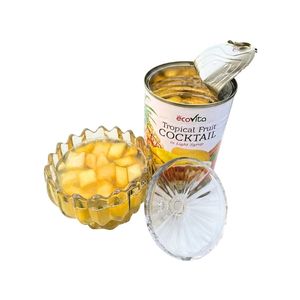 Precio al por mayor, el más vendido, suministro de fabricante vietnamita, frutas tropicales mixtas enlatadas (mitades/cortadas) 20oz/30oz/A10 - Product Image 6