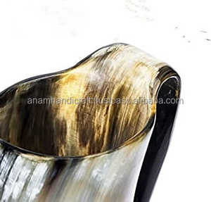 ปรับแต่งแบรนด์อาเกตแฮนด์เมดธรรมชาติแตรดื่มเบียร์และแก้วกาแฟสําหรับร้านอาหารโรงแรมในบ้านจากอินเดีย - Product Image 2