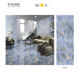 Morden Design 600x1200mm Ceramic Porcelain <b>Floor</b> Tiles Polished High Bathroom Home Decoration Full Body Homogeneous Surface - Product Image 5