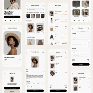 แอปพลิเคชันอีคอมเมิร์ซพร้อมตะกร้าสินค้า - Product Image 2