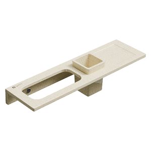 Organisateur d'évier double couche mural, support métallique robuste, étagère de rangement double pour salle de bain, ensemble de quincaillerie polyvalent - Product Image 1