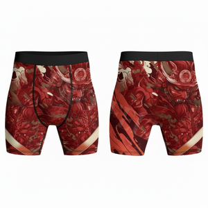 Shorts de compression personnalisés en polyester et élasthanne haute performance, imprimés par sublimation sur toute la surface, pour la course à pied, le jogging et les activités intérieures - Product Image 3
