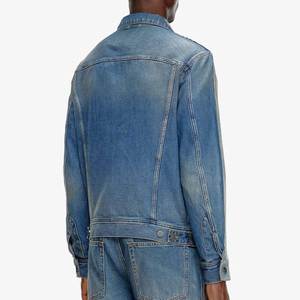 <b>Vintage</b> Terry Best Style Boxy Men's <b>Denim</b> <b>Jacket</b> High Quality High Demand Product Men's Distressed Jeans <b>Jacket</b> - Product Image 4