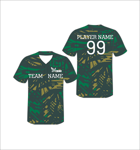Custom Sublimated Baseball Jersey Full Button Down Personalized Team Uniforms Men Breathable Sports Apparel Quick Dry <b>Shirt</b> - Product Image 1