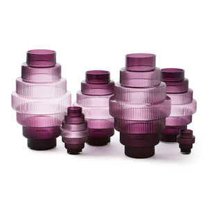 แจกันแก้วดีไซน์ทันสมัย หนา ทนทาน สำหรับตกแต่งบ้านและสำนักงาน - Product Image 4