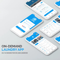 RoyalCraft Enterprise, Desarrollo de Aplicaciones Móviles para Servicio de Lavandería, Android, Mac, Programación de Recogida, Seguimiento de Pedidos, Pasarela de Pago, Stock