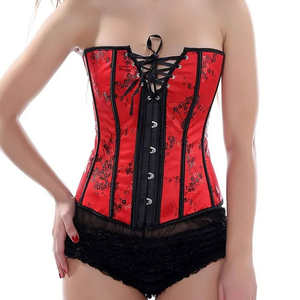 Corset en cuir respirant pour femme, avec baleines, fermeture éclair sur le devant, soutien-gorge push-up intégré, amincissant, grandes tailles - Product Image 6