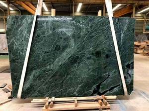 Azulejo de suelo de mármol verde italiano, encimera de mármol verde pulido, decoración de lujo para el hogar, mármol verde Pradas Natural - Product Image 3