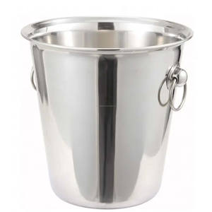 ถังแช่ไวน์ทำจากโลหะ1 3L ทำด้วยมือทำจากเหล็กชุบสังกะสีมีที่จับ - Product Image 6