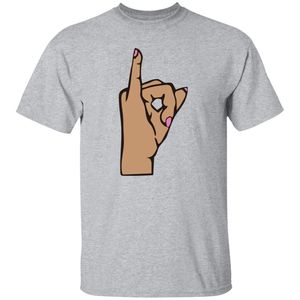 Camisetas Bordadas Elegantes para Mujer, Color Gris Jaspeado, Manga Corta, Cuello Redondo, Diseño Artesanal, Camiseta Informal de Algodón, Top de Moda para Mujer, Venta al Por Mayor - Product Image 1