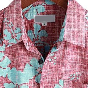 Chemises hawaïennes pour hommes à poche avant, décontractées, à fleurs, à manches courtes, boutonnées, chemises de plage tropicales, chemises d'été pour hommes - Product Image 6