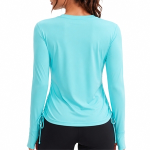 <b>Women's</b> <b>Compression</b> Sports Shirt Long Sleeve Activewear Casual Training Lightweight Quick Dry Breathable - Product Image 3