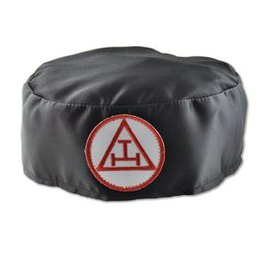 Gorra de Regalia Masónica con Corona de Oficial, Bordado Personalizado y Diseño de Emblema 3D, Detalles Personalizados para Eventos Formales de Capitulares - Product Image 4