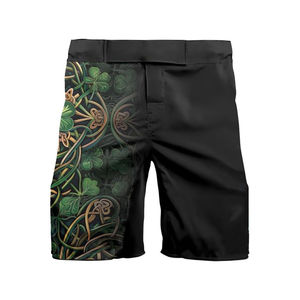 2026 Solid Color Sporty MMA Fight <b>Shorts</b> <b>for</b> <b>Men</b> Eco-Friendly Quick Dry Breathable Custom Printed High Quality OEM/ODM Service - Product Image 6