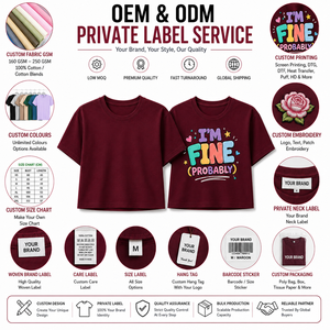 เสื้อครอปท็อปผู้หญิงสั่งทำพิเศษ แขนสั้น คอกลม ผ้าเจอร์ซีย์คอตตอน 100% ระบายอากาศได้ดี สวมใส่สบายๆ สำหรับฤดูใบไม้ผลิและฤดูร้อน คุณภาพสูง - Product Image 6